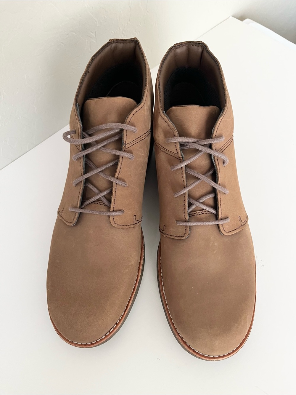 Red Wings Worx boots Zinc Chukka Soft-Toe leather boots NEW 10 slip resistant - Picture 5 of 13